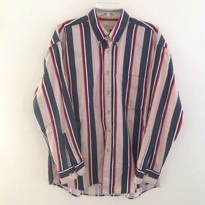 Vintage Natural Issue Longsleeve Button Up Shirt